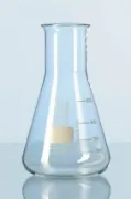 Erlenmeyer De Boca Lisa De Vidrio