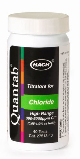 Tiras reactivas Chloride QuanTab®, 300-6000 mg/L