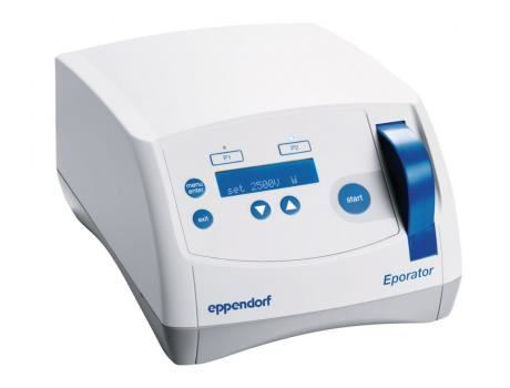 Electroporator Eppendorf Eporator®, 100-240V/50-60Hz, para bacterias y levaduras