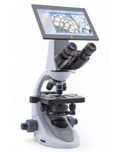 Microscopio binocular digital de rutina con tablet B-1902BT