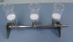 Manifolds de 3 bocas de acero inoxidable