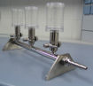 Manifolds de 3 bocas de acero inoxidable
