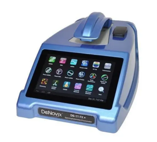 Espectrofotometro de microvolumenes y Fluorometro DeNovix DS-11 FX