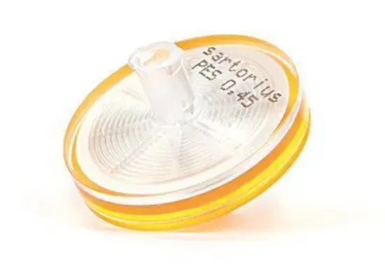 Filtros de jeringa Minisart®PES 0,45µm 28mm, esteril, 50u PN 16537----------K