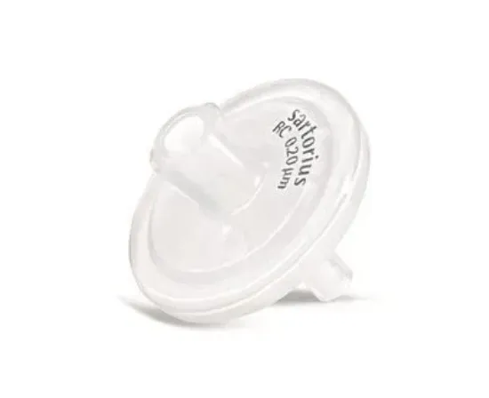 Filtro de jeringa Minisart® RC15 Syringe Filter 17761--------ACK, 0.2 µm Regenerated Cellulose