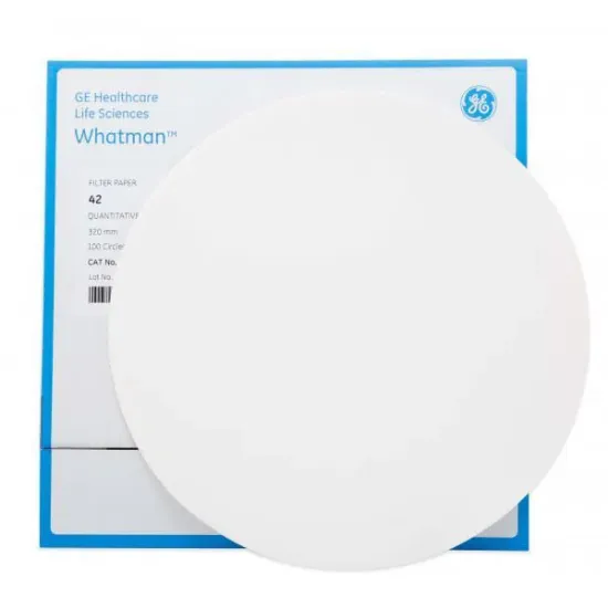 Filtros de filtro cuantitativo Whatman, Grado 42 x 100u.
