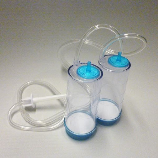Canister para líquidos en ampollas o bolsas flexibles. De 120 ml. Caja x10 u.