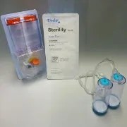 Canister para líquidos en ampollas o bolsas flexibles. De 120 ml. Caja x10 u.
