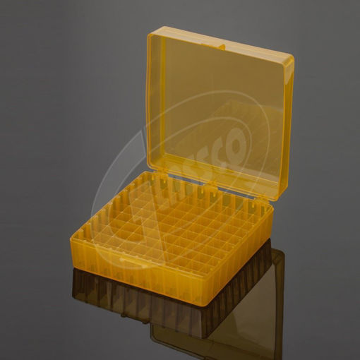 Caja para 100 criotubos de 2ml con tapa