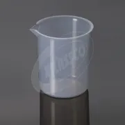 Vaso de precipitado PP graduado de bajo perfil autoclavable 