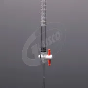 Bureta graduada de acrílico TPX