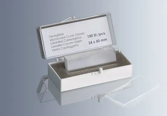 Cubreobjetos Superior Industria Alemana x 100u.