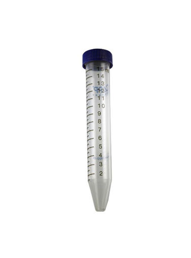 Tubo cónico para centrifuga estéril 15ml x 25u.