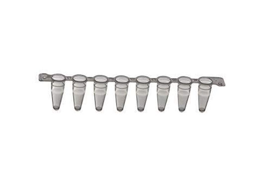 Tubos para PCR en tiras x 8 tubos de 0,1 ml estéril sin tapa x 120 tiras