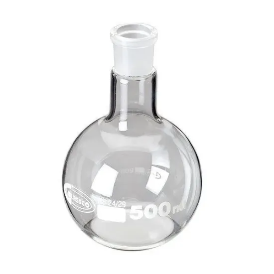 Matraz de vidrio cuello esmerilado Glassco