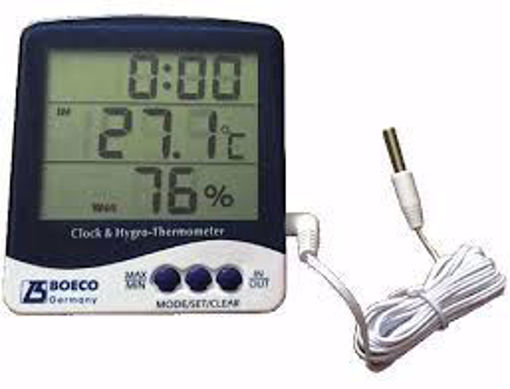 Termohigrometro digital Max/Min IN 10 - +50°C/ OUT -5 - +70° 