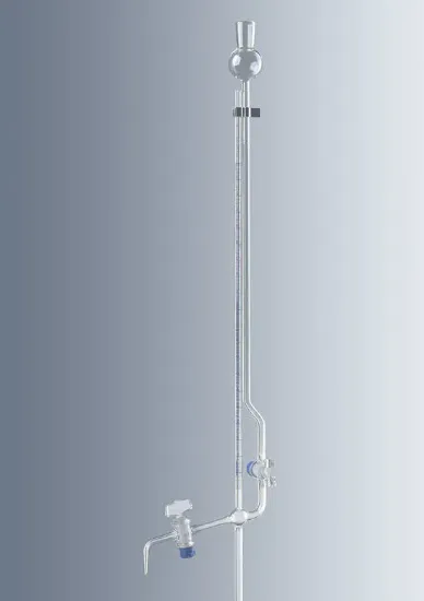 Microbureta según Bang origen Alemania con robinete de PTFE Marca Marienfeld