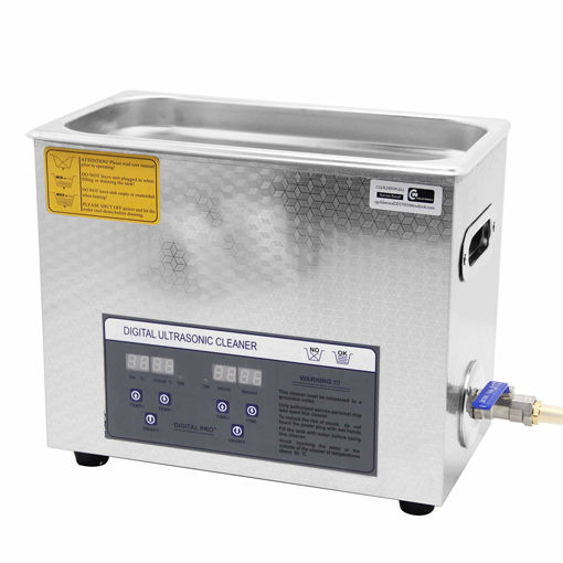 Lavador ultrasónico PS-30A con calefacción 6 lts.