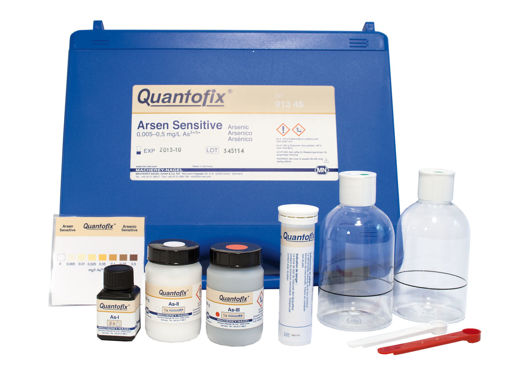 Tiras Quantofix sensitiva para arsenico x 100u.