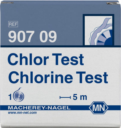 Papel indicador de cloro en rollo x 5 mts.