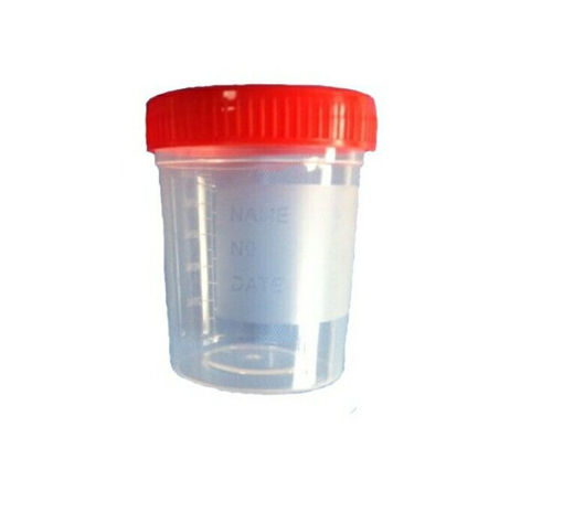 Frasco colector roscado 250ml estéril x 100u.
