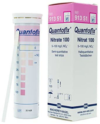 Tiras reactivas semicuantitativas QUANTOFIX Nitrato x 100u.