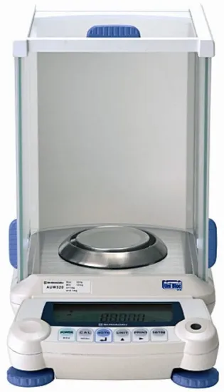 Balanza dual analítica/semi-micro Shimadzu 220g al 0,1mg / 82g al 0,01mg