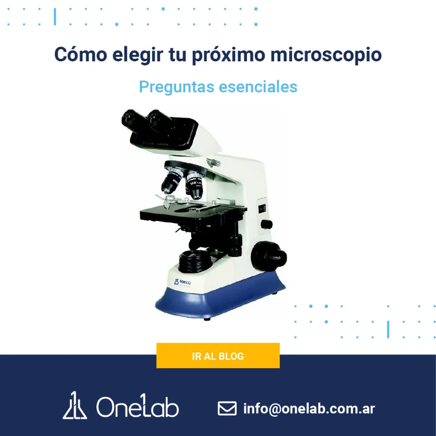 Consejos para elegir tu próximo microscopio