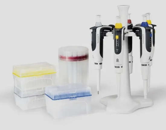 Kit de 3 pipetas Transferpette® S 100-1000, 500-5000µl y 1-10ml