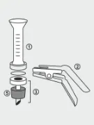 Equipo de filtración para membranas Ø25mm Glassco 100 ml