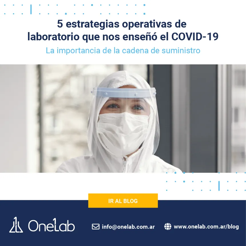 5 estrategias operativas de laboratorio que nos enseñó el COVID-19