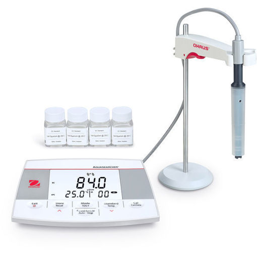 Medidor de conductividad a-AB23EC-F. Incluye soporte y electrodoSTCON3