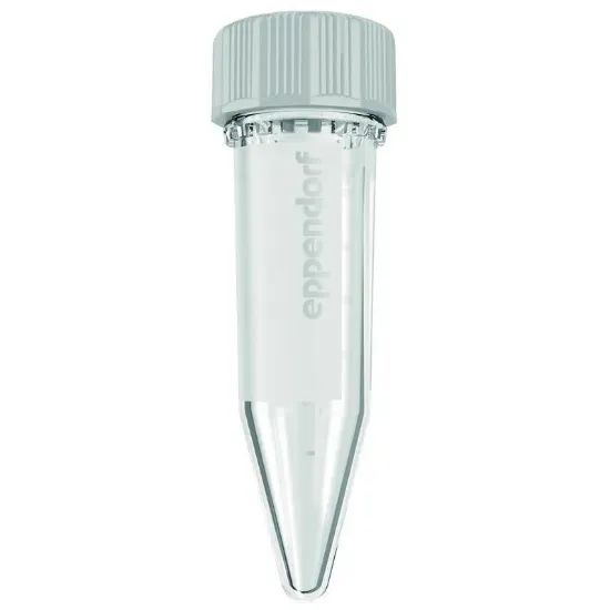 Tubo Eppendorf, 5.0 mL, tapa a rosca
