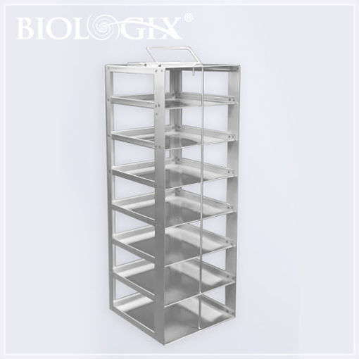 Rack para Freezer Vertical de aluminio, configuración 1 x 7