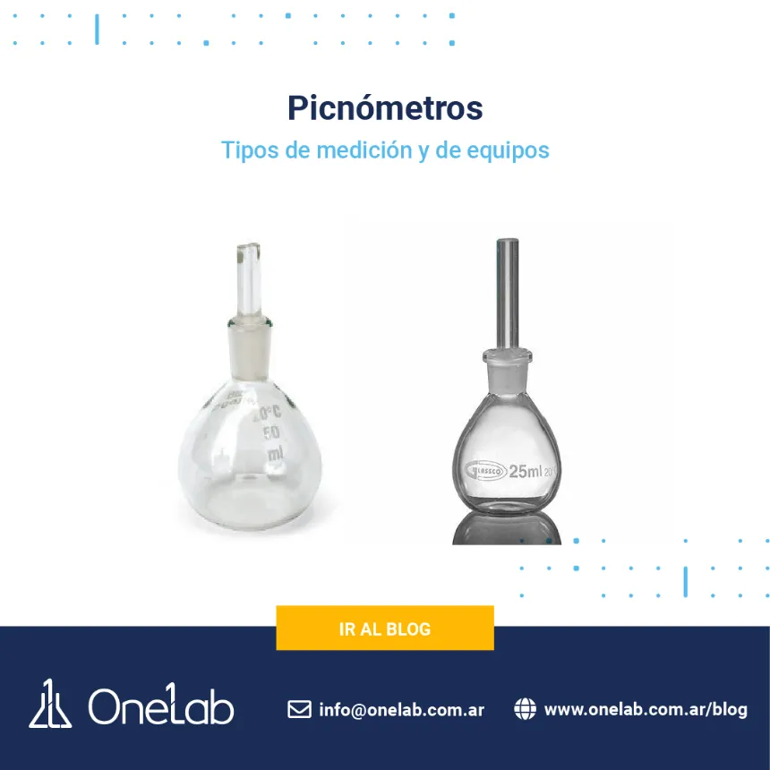 Picnómetros: todo lo que tenés que saber