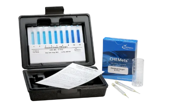KIT P/OXÍGENO DISUELTO, 1-12 ppm x 30u.