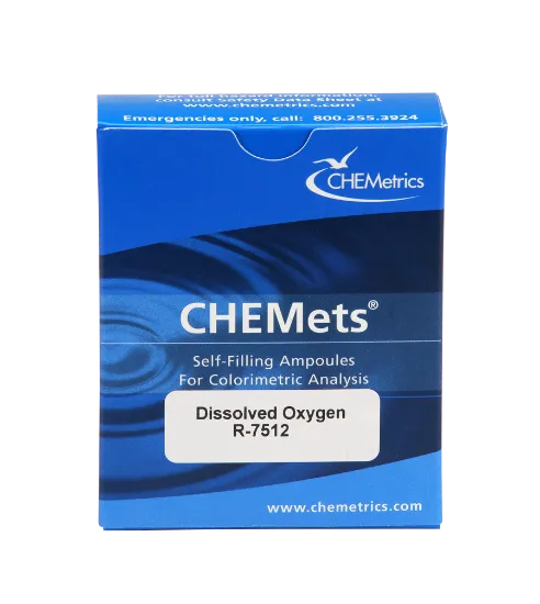 REP P/OXÍGENO DISUELTO EN AGUA, 1-12 ppm x 30u.
