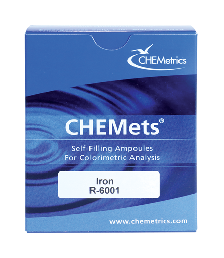 REP P/HIERRO TOTAL Y SOLUBLE, 0-1 & 1-10 ppm x 30u.