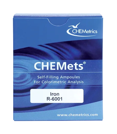 REP P/HIERRO TOTAL Y SOLUBLE, 0-1 & 1-10 ppm x 30u.