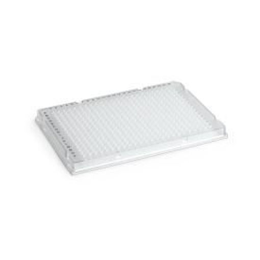 MICROPLACA  PCR de 384 pocillos Hard-Shell®, pared delgada, con faldón, transparente/transparente x 50u