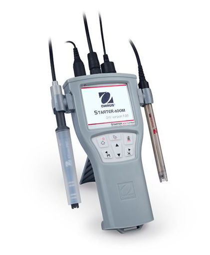 Medidor multiparametrico ST400 con electrodo ST320 para pH y STCON3 para conductividad con cable de 3 mts + Set IP67
