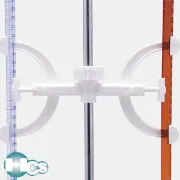 Soporte para bureta de vidrio