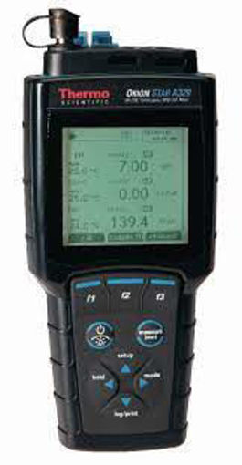 Medidor de pH portátil Orion Star™ A121  con Electrodo ROSS ROSS Triode 3 en 1 de pH/ATC y soluciones