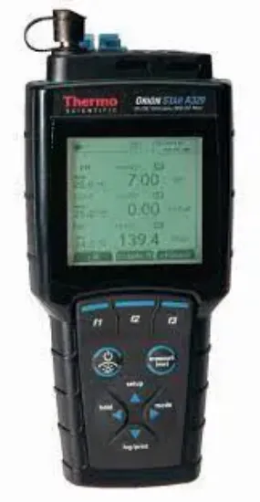 Medidor de pH portátil Orion Star™ A121  con Electrodo ROSS ROSS Triode 3 en 1 de pH/ATC y soluciones