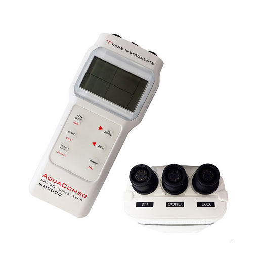 Medidor multiparamétrico AQUACOMBO HM3070 (Oxímetro, Conductímetro, pH y Temperatura)