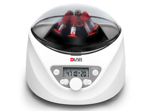 Mini Centrifuga DM0506 con rotor para 6 tubos x 15/10/7/5 ml