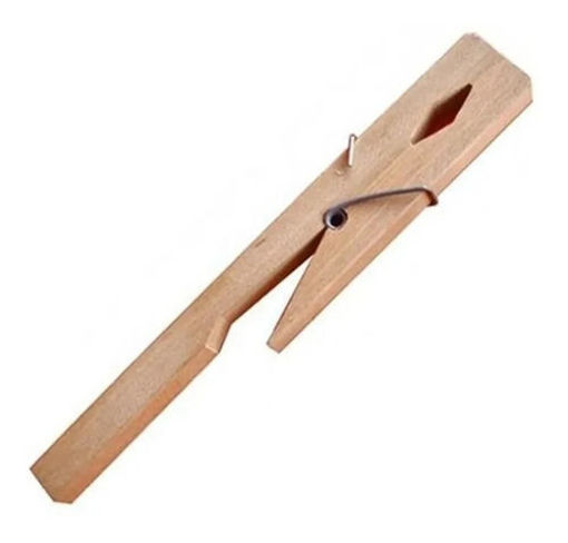 Pinza para tubo de ensayo de madera