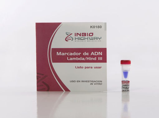 Marcador de ADN Lambda/Hind III 150ul, 50 siembras