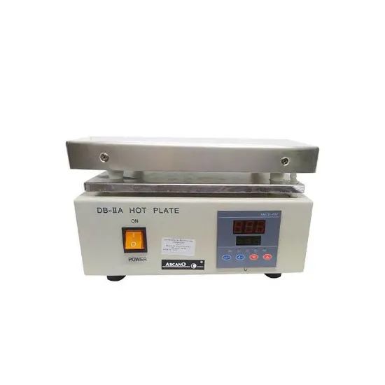 Plancha calefactora DB-2A Placa 150 x 200mm 299°C