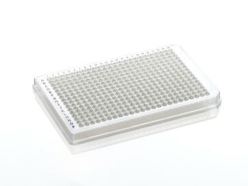 Placa para PCR 384 pocillos con faldón x 10u.